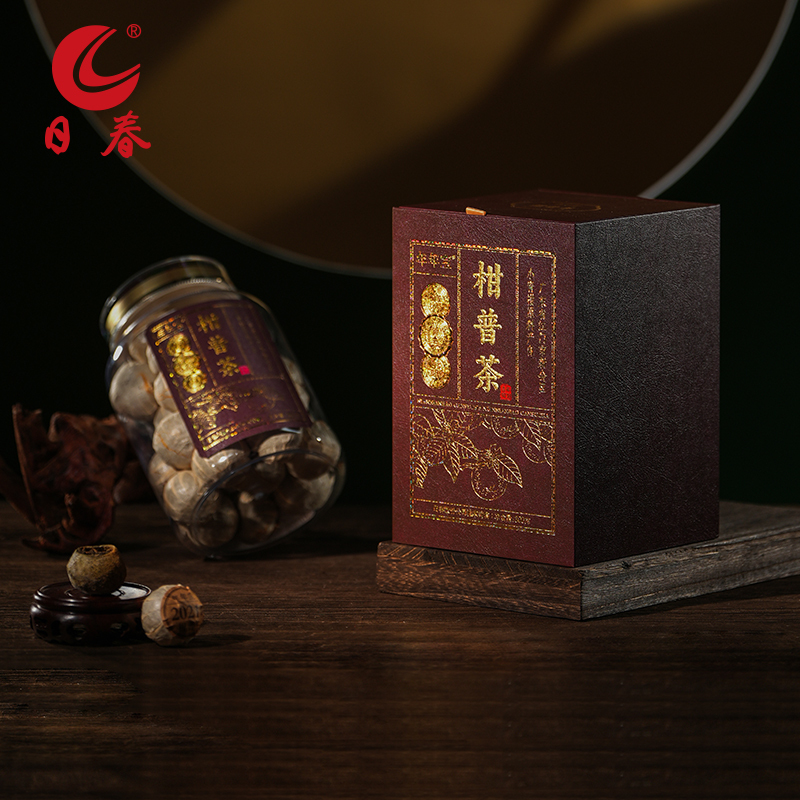 일춘 잎차 감 보이차 감보차 2021 진피 소청감 300g