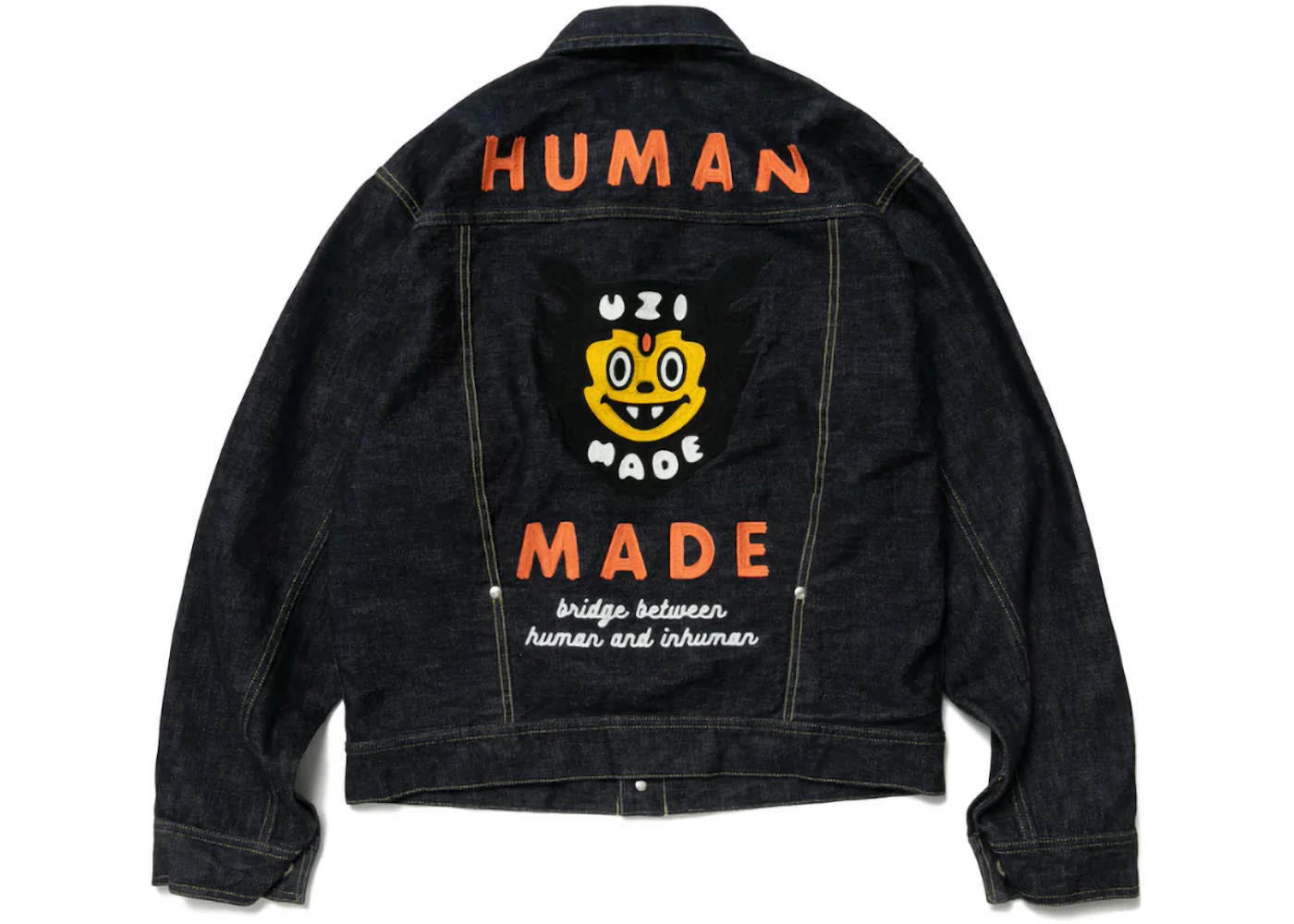휴먼메이드(Human Made) | 휴먼메이드 우지 메이드 데님 재킷 인디고 | 트렌비