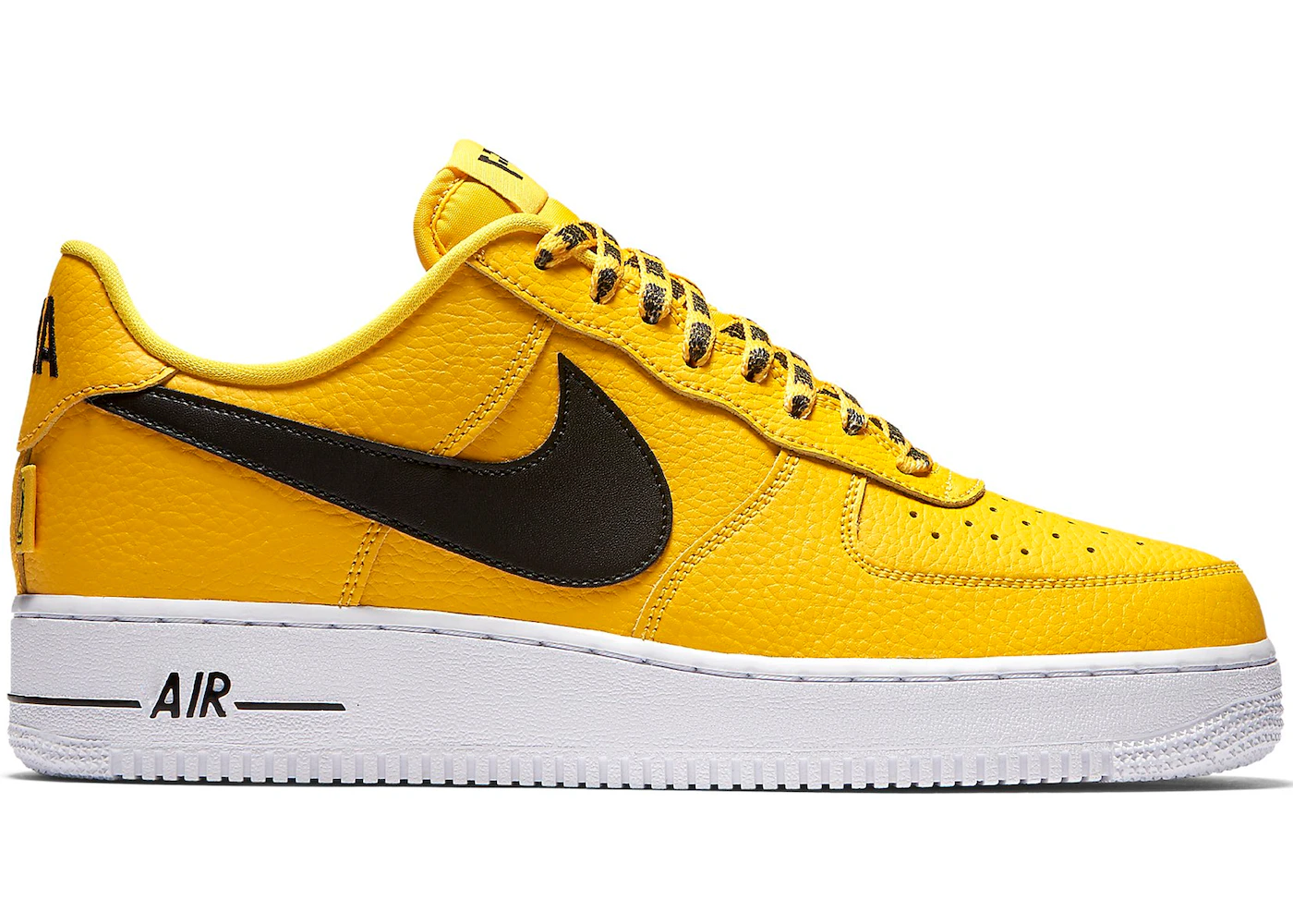 1 Mid Off White Nike Bright Yellow Air Force Ones Nike Air Force