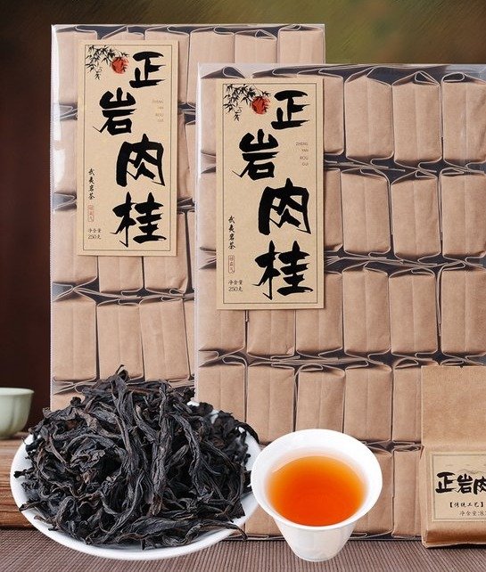 무이산 암차 대홍포 차잎 특급 정종 마두암정암 육계 차500g사방차